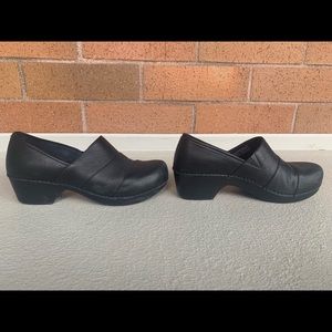 Dansko black clogs